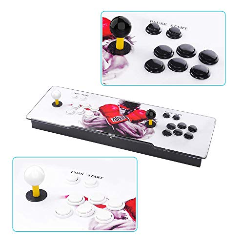 TAPDRA Consola de Juegos Retro Arcade 3D Pandora Key 7 2670 Retro HD Games (Juegos 3D 160 en uno incluidos) HD 1280x720 Soporte multijugador Agregar más Juegos Salida de Audio HDMI/VGA/USB/3,5mm TAPDRA Consola de Juegos Retro Arcade 3D Pandora Key 7 2670 Retro HD Games (Juegos 3D 160 en uno incluidos) HD 1280x720 Soporte multijugador Agregar más Juegos Salida de Audio HDMI/VGA/USB/3,5mm