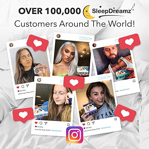 Tapones oidos dormir SleepDreamz® (6 pares) - Tapones oidos ruido, diseñados para proteger contra de los ronquidos y otros sonidos fuertes, para que pueda dormir mejor! Tapones oidos dormir SleepDreamz® (6 pares) - Tapones oidos ruido, diseñados para proteger contra de los ronquidos y otros sonidos fuertes, para que pueda dormir mejor!