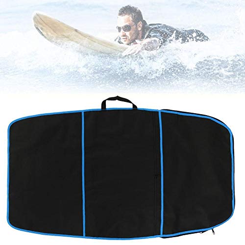Tarente Tabla Bodyboard, Duradera Carry Tabla de Surf de Bodyboard Cubierta de poliéster Bolsa de Accesorios de Surf (Franja Azul)