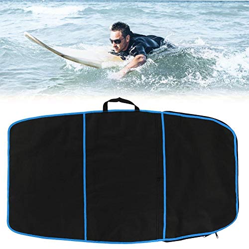 Tarente Tabla Bodyboard, Duradera Carry Tabla de Surf de Bodyboard Cubierta de poliéster Bolsa de Accesorios de Surf (Franja Azul)