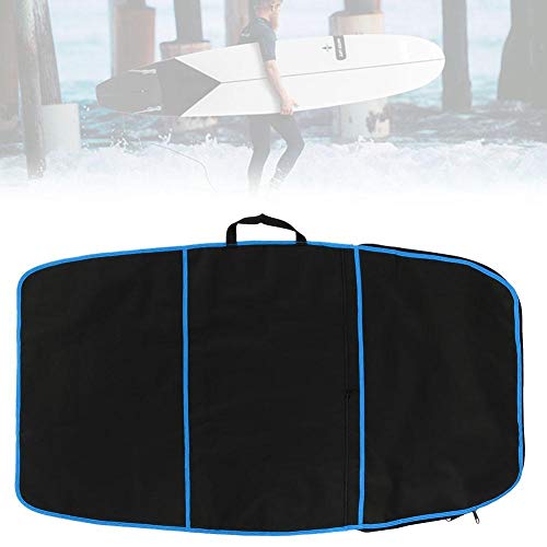 Tarente Tabla Bodyboard, Duradera Carry Tabla de Surf de Bodyboard Cubierta de poliéster Bolsa de Accesorios de Surf (Franja Azul)