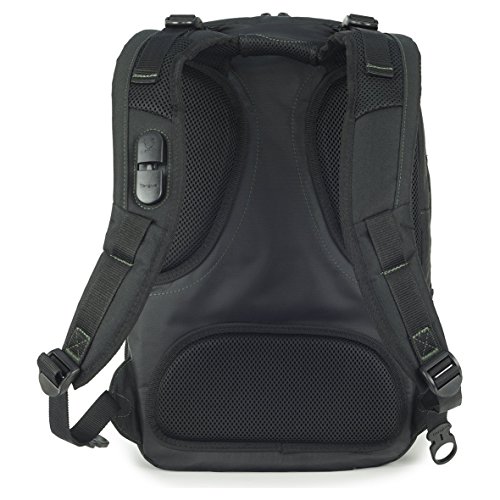 Targus EcoSpruce - Mochila de 27 litros Ideal para viajes de trabajo, estudio, gimnasio y fin de semana, se adapta a la mayoría de las laptops de hasta 15.6 "- Negro