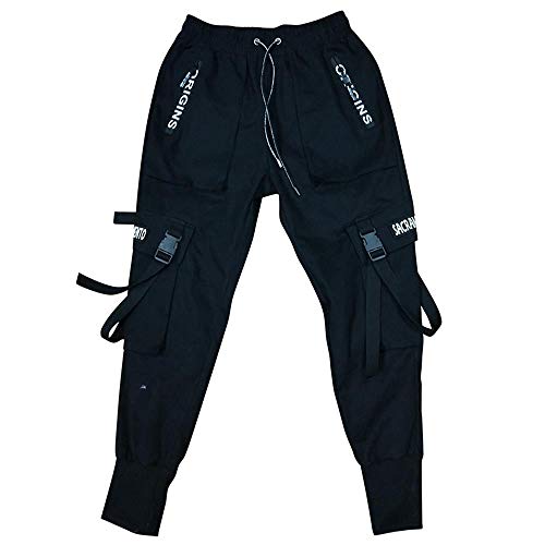 Tasty Life Pantalones Harem para Correr Pantalones De Hip Hop De Primavera para Hombres Pantalones Deportivos Multibolsillos Negros Monos Callejeros De Moda Casual(L,Black) Tasty Life Pantalones Harem para Correr Pantalones De Hip Hop De Primavera para Hombres Pantalones Deportivos Multibolsillos Negros Monos Callejeros De Moda Casual(L,Black)