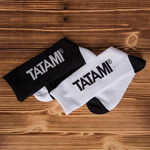 Tatami Fightwear Par de calcetines para hombre, Hombre, Calcetines, whtsocks, blanco, Talla única