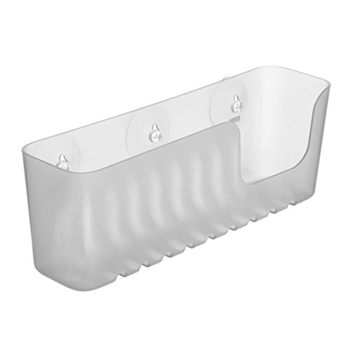 TATAY 4520202 - Gran cesta organizadora de ducha con ventosas, capacidad para 2.5 kg, Plástico Polipropileno, Color glacé, 30 x 9.5 x 11cm TATAY 4520202 - Gran cesta organizadora de ducha con ventosas, capacidad para 2.5 kg, Plástico Polipropileno, Color glacé, 30 x 9.5 x 11cm