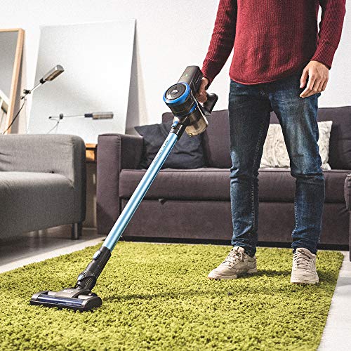 Taurus Ideal Lithium Aspirador de Mano y Lanza Extra Larga, 22.2 V, Cepillo motorizado Brush, Turbo Cyclonic System, 650 ml, Filtro HEPA, Azul, Plastique Taurus Ideal Lithium Aspirador de Mano y Lanza Extra Larga, 22.2 V, Cepillo motorizado Brush, Turbo Cyclonic System, 650 ml, Filtro HEPA, Azul, Plastique