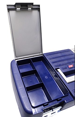 Tayg 16 Caja Herramienta Plástico, Azul/Rojo, 500 x 258 x 255 mm