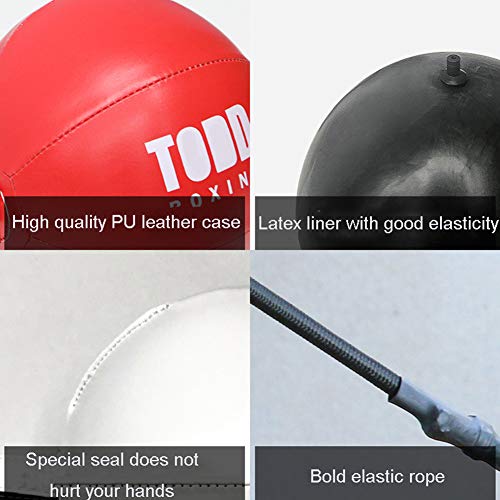 TBDLG Peras De Boxeo con Soporte, Pera De Boxeo Profesional, Aumenta La Capacidad De Respuesta Colgando con Ventosa Balón Reflejo para Entrenamiento, Velocidad De Reacción,Oro TBDLG Peras De Boxeo con Soporte, Pera De Boxeo Profesional, Aumenta La Capacidad De Respuesta Colgando con Ventosa Balón Reflejo para Entrenamiento, Velocidad De Reacción,Oro