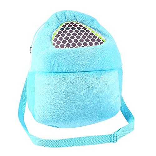 Tbest Bolsa de Transporte para Mascotas, Bolsa Bandolera de Transporte de Perros Hámster Rata Gato Conejo Mochila Carrier Mochila Erizo Chinchilla Ferret para Viajar al Aire Libre,21 * 25 cm(Azul) Tbest Bolsa de Transporte para Mascotas, Bolsa Bandolera de Transporte de Perros Hámster Rata Gato Conejo Mochila Carrier Mochila Erizo Chinchilla Ferret para Viajar al Aire Libre,21 * 25 cm(Azul)