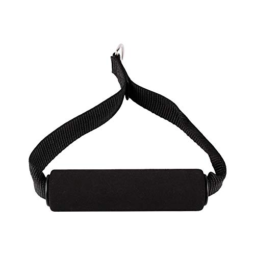 Tbest Cable de Cuerda de tríceps, Barra de sujeción de Cuerda de Fitness Estación de inmersión de Agarre de Mano Gimnasio Banda de Resistencia de Manillar de Cuerda de Resistencia de Fitness