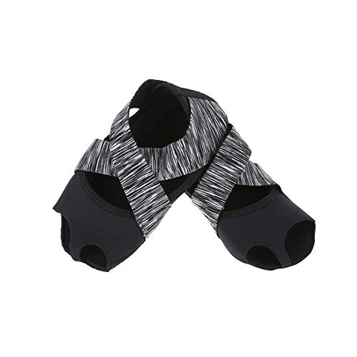 Tbest Calcetines de yoga antideslizantes para mujeres, calcetines de yoga pilates Calcetines de agarre de yoga con puños antideslizantes Zapatos de entrenamiento de baile con dedos para ball Tbest Calcetines de yoga antideslizantes para mujeres, calcetines de yoga pilates Calcetines de agarre de yoga con puños antideslizantes Zapatos de entrenamiento de baile con dedos para ball
