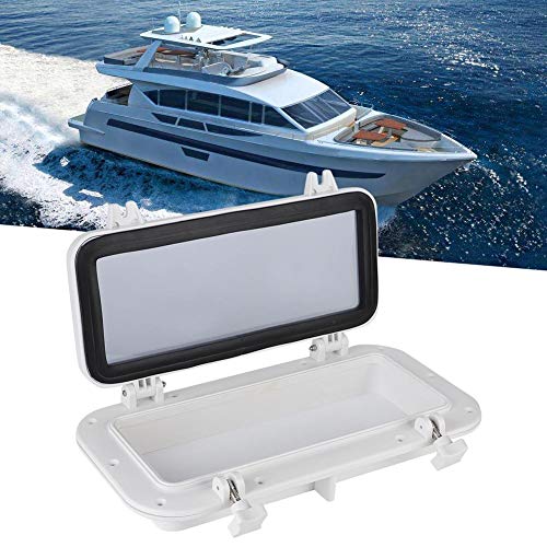 Tbest Ventana de Portillo, Ventana de Ojo de Buey de 400x200 Ojo de Buey Rectangular Ventana de Portillo Anti-Ultravioleta Agujero de Vidrio de Puerto para yate de Barcos Marinos Tbest Ventana de Portillo, Ventana de Ojo de Buey de 400x200 Ojo de Buey Rectangular Ventana de Portillo Anti-Ultravioleta Agujero de Vidrio de Puerto para yate de Barcos Marinos