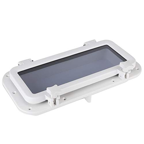 Tbest Ventana de Portillo, Ventana de Ojo de Buey de 400x200 Ojo de Buey Rectangular Ventana de Portillo Anti-Ultravioleta Agujero de Vidrio de Puerto para yate de Barcos Marinos Tbest Ventana de Portillo, Ventana de Ojo de Buey de 400x200 Ojo de Buey Rectangular Ventana de Portillo Anti-Ultravioleta Agujero de Vidrio de Puerto para yate de Barcos Marinos