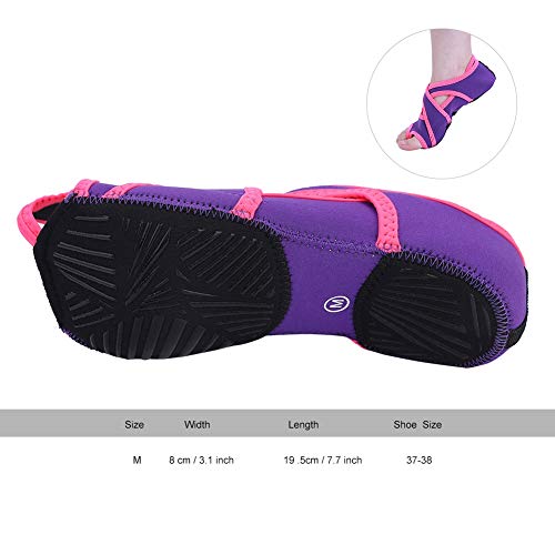 Tbest Zapatillas Calcetines de Yoga Antideslizantes, Calcetines de Pilates de Yoga con Dedos de Pies Zapatillas de Entrenamiento de Baile con Empuñaduras para Pilates Ballet Hombres Mujeres Tbest Zapatillas Calcetines de Yoga Antideslizantes, Calcetines de Pilates de Yoga con Dedos de Pies Zapatillas de Entrenamiento de Baile con Empuñaduras para Pilates Ballet Hombres Mujeres