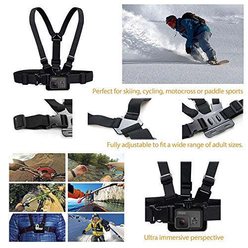 TDCQ 11pcs Kit de Accesorios para Camara Deportiva,Arnés Camara,Cámaras Deportivas para Casco y Accesorios,Accesorios para Cámara TDCQ 11pcs Kit de Accesorios para Camara Deportiva,Arnés Camara,Cámaras Deportivas para Casco y Accesorios,Accesorios para Cámara