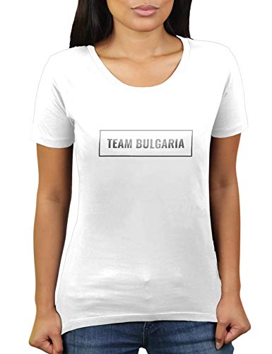 Team Bulgaria - Bulgaria, ?????????? - Camiseta para mujer de KaterLikoli. Blanco S