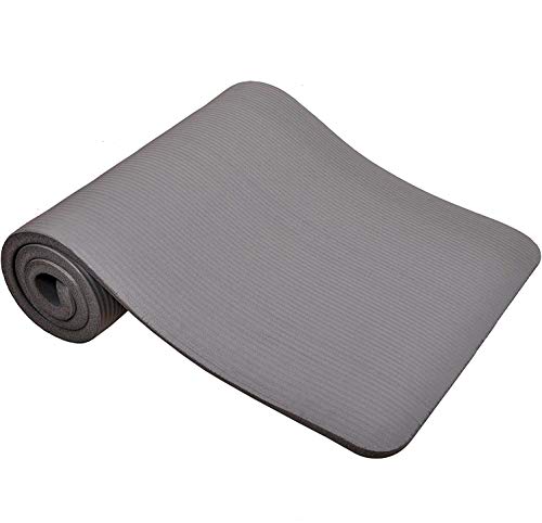 TechFit Esterilla Deporte Gruesa para Gimnasio en Casa – Esterilla Yoga Antideslizante para Ejercicio en Casa – Colchoneta Gimnasia Ideal para Ejercicios en el Suelo, Estiramientos, Abdómenes