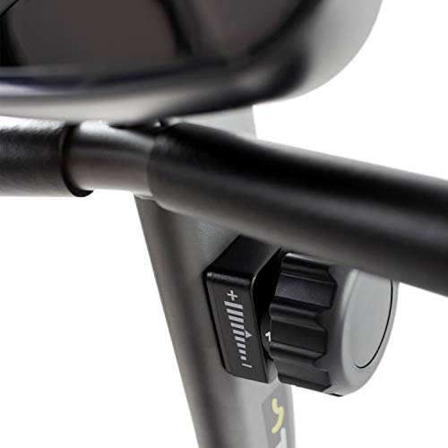 TechFit R410 Bicicleta Estática Reclinada, Ideal para el Entrenamiento de Recuperación, Sillín Ajustable, Sensores de Pulso y Monitor LCD TechFit R410 Bicicleta Estática Reclinada, Ideal para el Entrenamiento de Recuperación, Sillín Ajustable, Sensores de Pulso y Monitor LCD