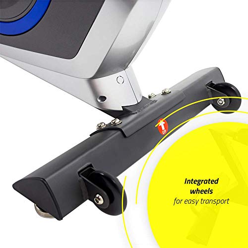 TechFit R410 Bicicleta Estática Reclinada, Ideal para el Entrenamiento de Recuperación, Sillín Ajustable, Sensores de Pulso y Monitor LCD TechFit R410 Bicicleta Estática Reclinada, Ideal para el Entrenamiento de Recuperación, Sillín Ajustable, Sensores de Pulso y Monitor LCD
