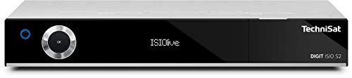TechniSat Digit Isio S2 - Receptor de TV por satélite (DVB-S2, conexión HDMI, USB), plateado