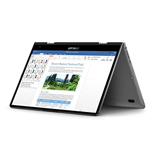 TECLAST Ordenador Portátil Ultradelgado 360°Reversible 11.6” F5 1920x1080 IPS 8GB RAM 256GB SSD, Intel N4100 Window 10+26600mWh Batería Grande+WiFi+Bluetooth 4.2+Type-C+USB 3.0+Tarjeta TF