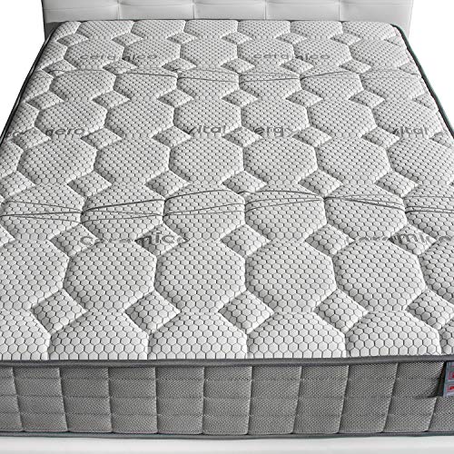TECNOCOLCHÓN ?? Colchón Viscoelástico Memory Sens Visco | Reversible Verano-Invierno | Certificado Oeko-Tex | 135 x 190 cm. y 22 cm. de Altura TECNOCOLCHÓN ?? Colchón Viscoelástico Memory Sens Visco | Reversible Verano-Invierno | Certificado Oeko-Tex | 135 x 190 cm. y 22 cm. de Altura