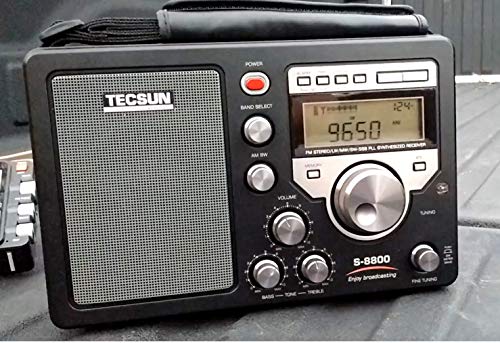 TECSUN S-8800 Radio PortáTil para Exteriores De Banda Completa LM MW SW Am SSB PLL Sintonizador Digital EstéReo con Control Remoto