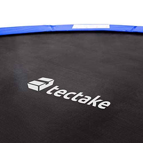 tectake 800789 Trampolín Cama Elástica de Jardín, Apertura Vertical, Exterior Patio Aire Libre, Juego Fitness Entretenimiento, Estructura de Acero, Escalera & Red de Seguridad -varios Tamaños (366 cm) tectake 800789 Trampolín Cama Elástica de Jardín, Apertura Vertical, Exterior Patio Aire Libre, Juego Fitness Entretenimiento, Estructura de Acero, Escalera & Red de Seguridad -varios Tamaños (366 cm)