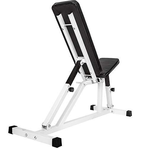 TecTake Banco de musculación Ajustable inclinación | Respaldo y Asiento Regulable TecTake Banco de musculación Ajustable inclinación | Respaldo y Asiento Regulable