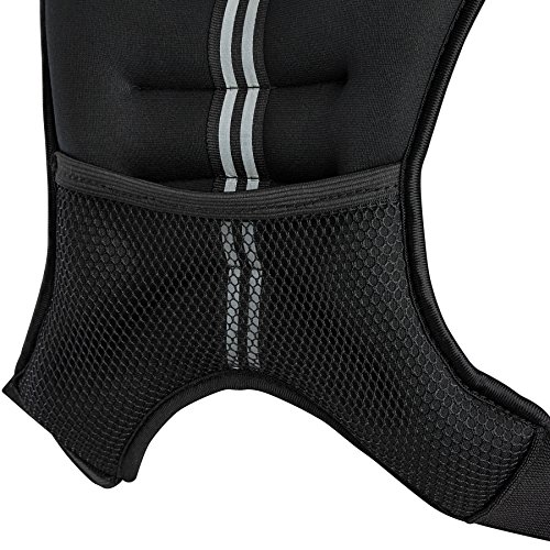 TecTake Chaleco de peso chaleco para correr | Tamaño universal | Excelente libertad de movimiento - varios modelos y peso (10 kg reflectantes | no. 402636) TecTake Chaleco de peso chaleco para correr | Tamaño universal | Excelente libertad de movimiento - varios modelos y peso (10 kg reflectantes | no. 402636)