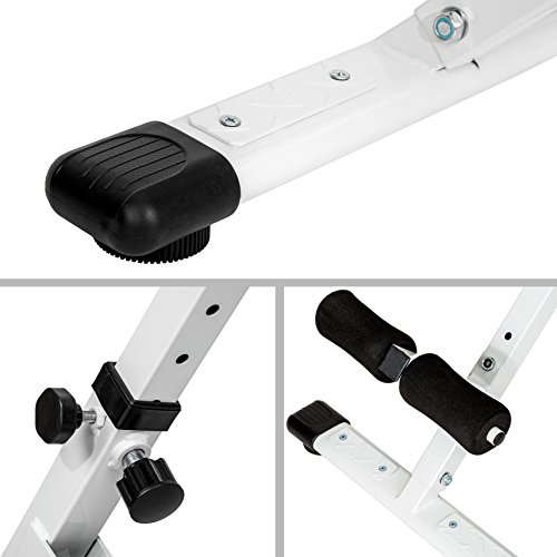TecTake Entrenamiento de Espalda Abdominal Banco máquina Abdominales | Acolchado Ajustable en Altura en 5 Posiciones TecTake Entrenamiento de Espalda Abdominal Banco máquina Abdominales | Acolchado Ajustable en Altura en 5 Posiciones