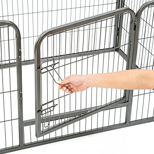 TecTake Parque para Mascotas Valla Libre Corriendo Jaula para Animales - Varios Modelos - (Rectangular | no. 401718) TecTake Parque para Mascotas Valla Libre Corriendo Jaula para Animales - Varios Modelos - (Rectangular | no. 401718)