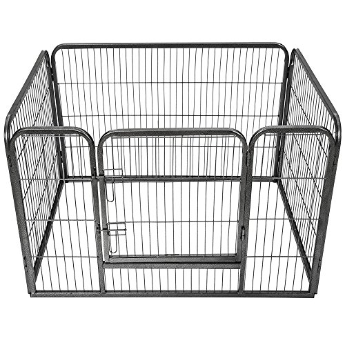 TecTake Parque para Mascotas Valla Libre Corriendo Jaula para Animales - Varios Modelos - (Rectangular | no. 401718)