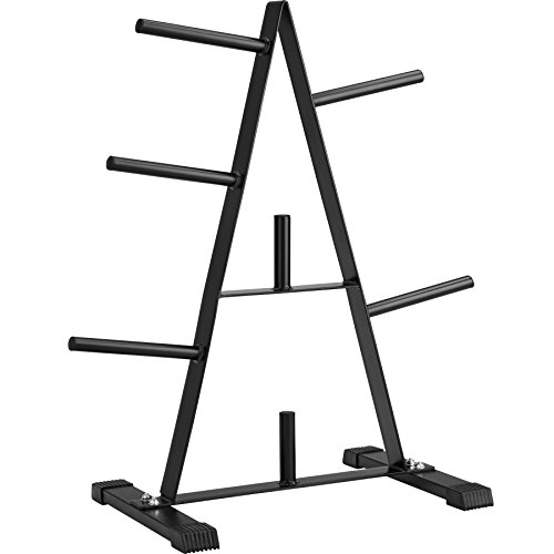 TecTake Soporte para discos de pesas con 7 barras | Diámetro de la toma de discos 25 mm | Resistencia 200 kg TecTake Soporte para discos de pesas con 7 barras | Diámetro de la toma de discos 25 mm | Resistencia 200 kg