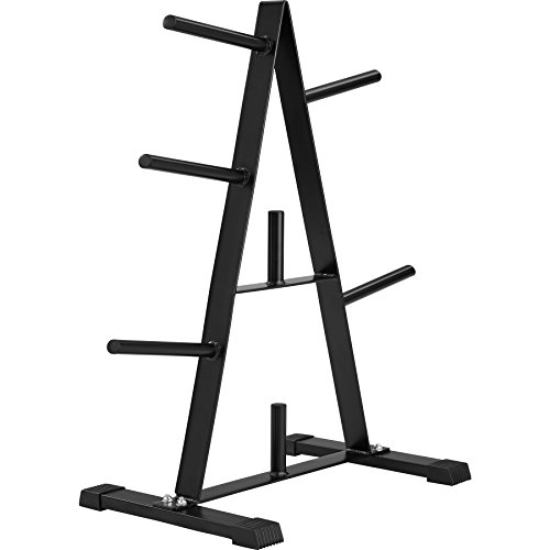 TecTake Soporte para discos de pesas con 7 barras | Diámetro de la toma de discos 25 mm | Resistencia 200 kg TecTake Soporte para discos de pesas con 7 barras | Diámetro de la toma de discos 25 mm | Resistencia 200 kg