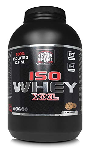 Tegor Sport Proteína Iso Whey en Polvo Cookies - 3000 gr, Negro