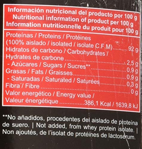 Tegor Sport Proteína Iso Whey en Polvo Cookies - 3000 gr, Negro