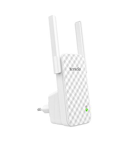 Tenda N300 A9 Wireless Repetidor Extensor de Red WiFi Inalámbrico Ampliardor WiFi 300 Mbps con Antenas Duales para Casa Grande Officina SOHO Sitios de Negocios Pequeños