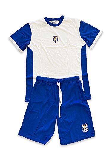 Tenerife Pijtnr Pijama Corto, Unisex Adulto, Blanco, XL Tenerife Pijtnr Pijama Corto, Unisex Adulto, Blanco, XL