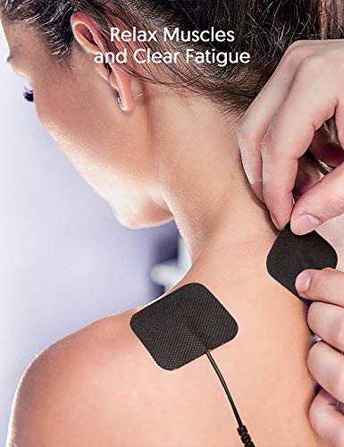 TENS Electroestimulador Muscular, HYLOGY Dos Canales de Masaje EMS TENS Con 8 Electrodos, Para Aliviar el Dolor Muscular y Relajación Muscular, Recargable y Controlable por Tiempo TENS Electroestimulador Muscular, HYLOGY Dos Canales de Masaje EMS TENS Con 8 Electrodos, Para Aliviar el Dolor Muscular y Relajación Muscular, Recargable y Controlable por Tiempo