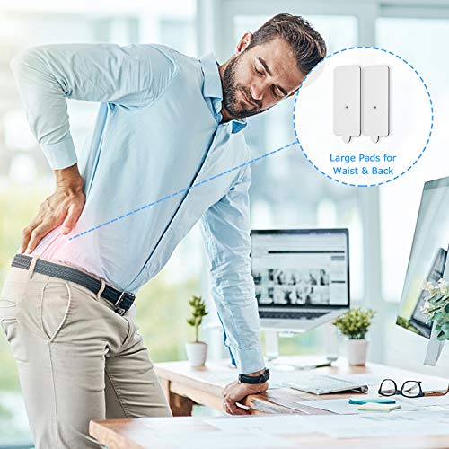 TENS Electroestimulador Muscular, Maxcio Masajeador de electrodos para TENS, EMS, Electroestimulador Digital Masaje, Recargable con 16 Modos, 2 Canal y 6 Almohadillas Reutilizables de Electrodos TENS Electroestimulador Muscular, Maxcio Masajeador de electrodos para TENS, EMS, Electroestimulador Digital Masaje, Recargable con 16 Modos, 2 Canal y 6 Almohadillas Reutilizables de Electrodos