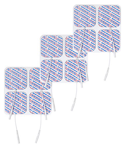 TensCare E-CM5050 - Set de 12 almohadillas superiores de electrodos TensCare E-CM5050 - Set de 12 almohadillas superiores de electrodos