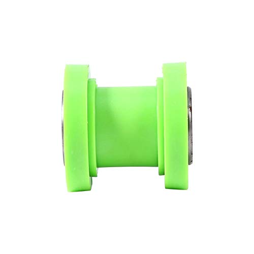 Tensor de polea universal, 10mm, tensor deslizante, guía de rueda para motocicleta Pit Dirt Mini Bike Atv(Verde)
