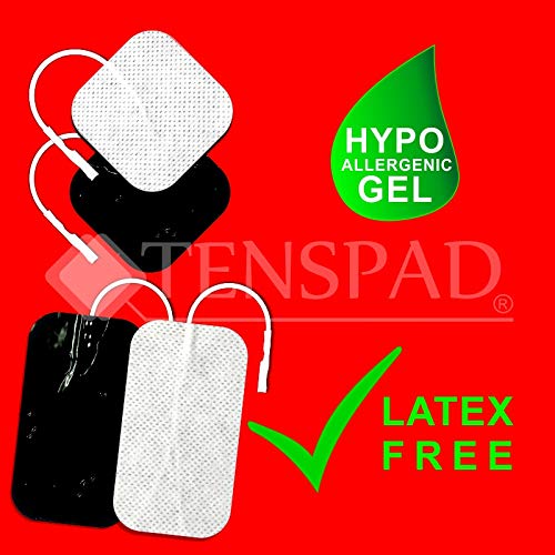TENSPAD SILVER 12 electrodos para GLOBUS, CEFAR, Prim, PROMED, (8 uds. 50x50mm + 4 uds. 50x90mm) con Conector Pin de 2 mm TENSPAD SILVER 12 electrodos para GLOBUS, CEFAR, Prim, PROMED, (8 uds. 50x50mm + 4 uds. 50x90mm) con Conector Pin de 2 mm