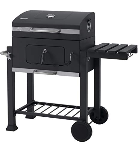 Tepro Toronto Click - Barbacoa de carbón/parrilla carro esmaltada, antracita/acero inoxidable Tepro Toronto Click - Barbacoa de carbón/parrilla carro esmaltada, antracita/acero inoxidable