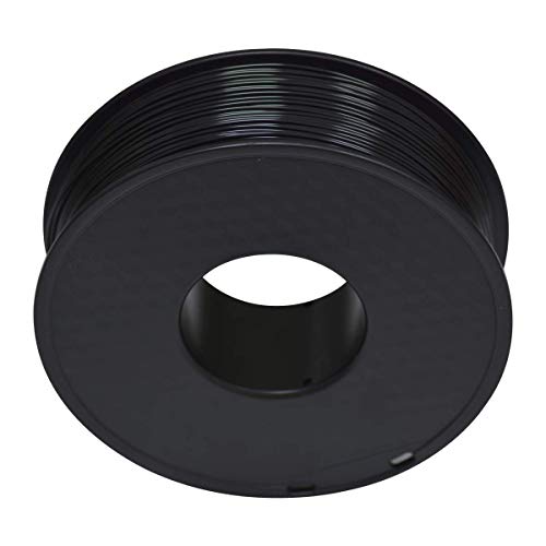 TEQStone ABS filamento 1.75 mm 1 kg para impresoras 3D y bolígrafos 3D en paquete de vacío (Negro), 1 TEQStone ABS filamento 1.75 mm 1 kg para impresoras 3D y bolígrafos 3D en paquete de vacío (Negro), 1