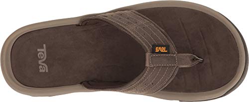 Teva M Langdon Flip, Chanclas para Hombre, Marrón (Marron Walnut), 44.5 EU