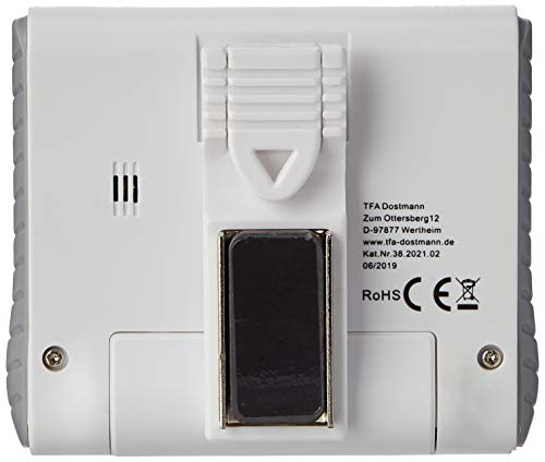 TFA 38.2021 - Cuentaminutos con cronómetro electrónico, Color Blanco TFA 38.2021 - Cuentaminutos con cronómetro electrónico, Color Blanco