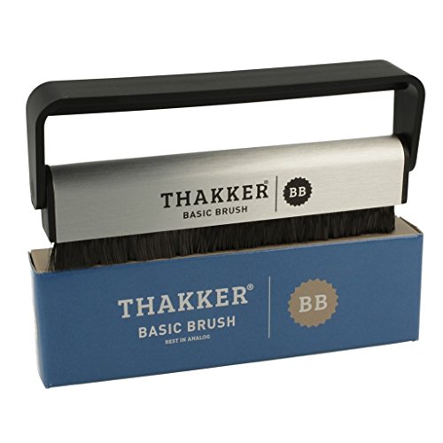 Thakker Basic Brush Cepillo Anti-Estatico de Fibras Carbono Discos de Vinilo