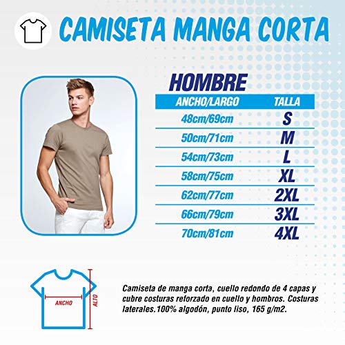 The Fan Tee Camiseta de Hombre Crossfit Deporte Gimnasio Gym Pesas 015 M